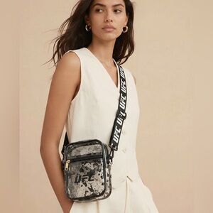 NWT UFC Clear Stadium Venue Crossbody Bag Shoulder Bag Removable Strap